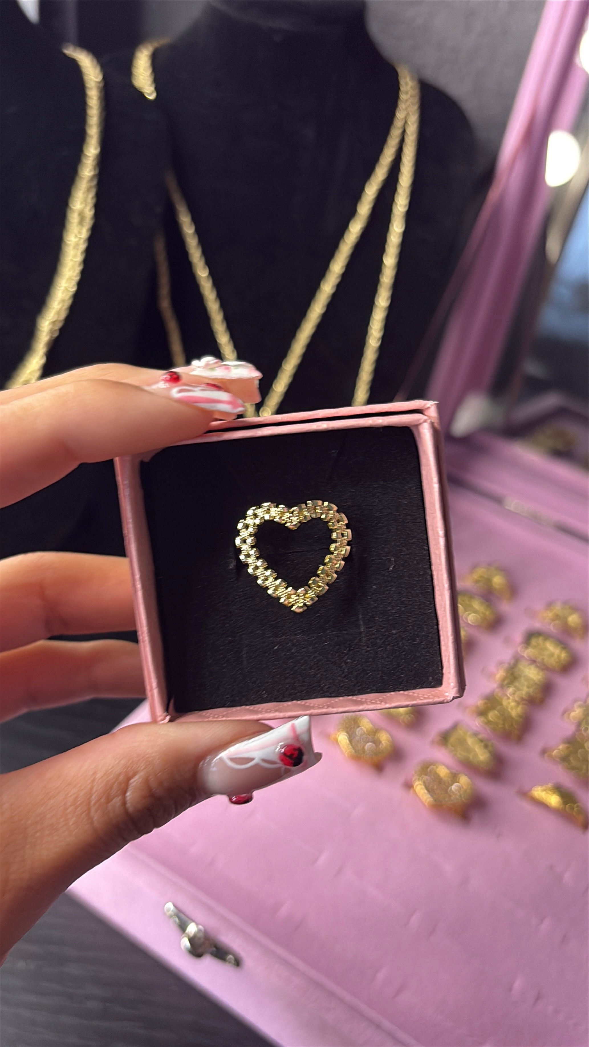 ROLEX HEART RING