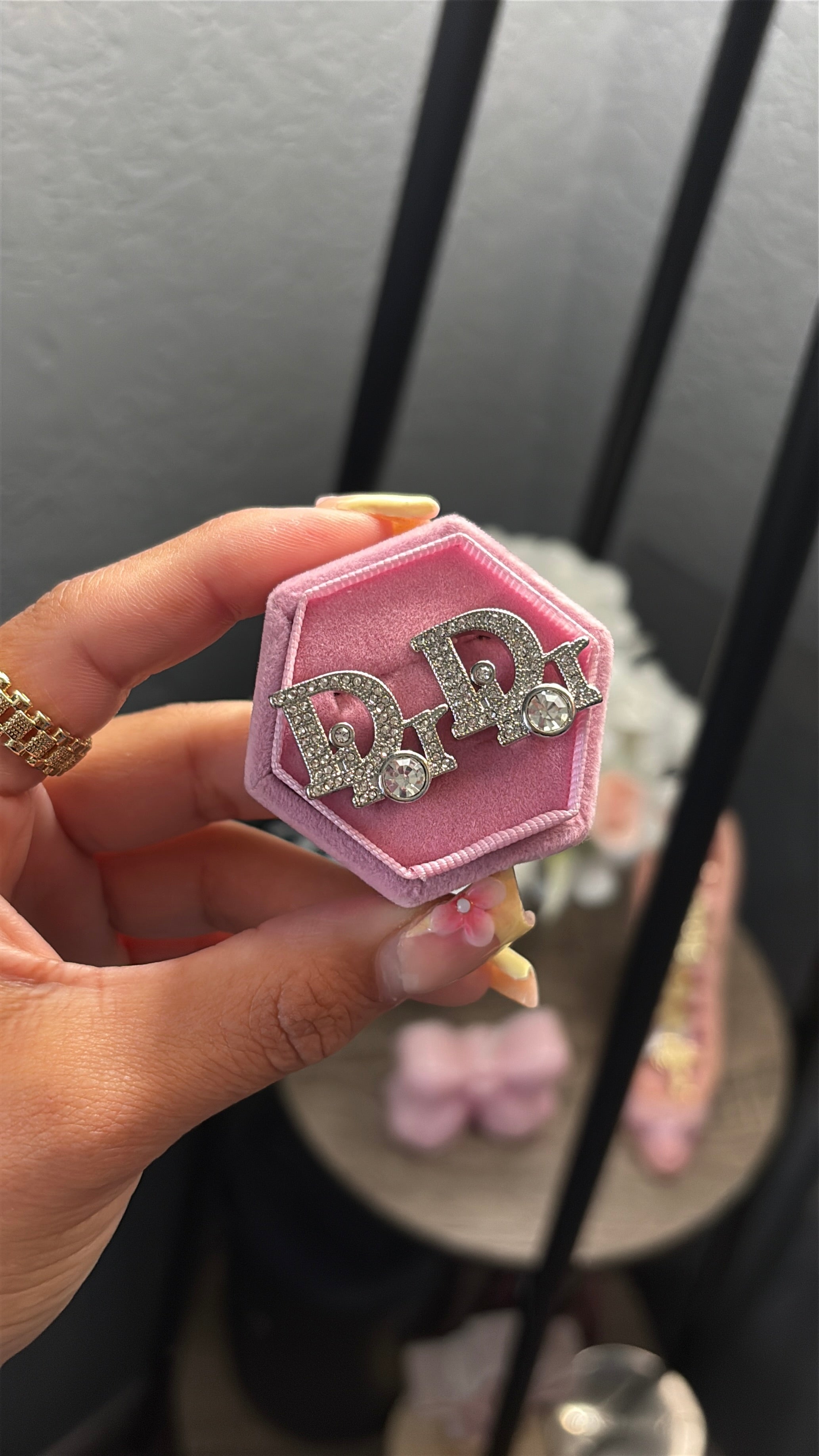 CD INSPIRED EARRINGS