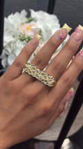 NUGGET DOUBLE RING