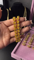 24K FLOWER BRACELET
